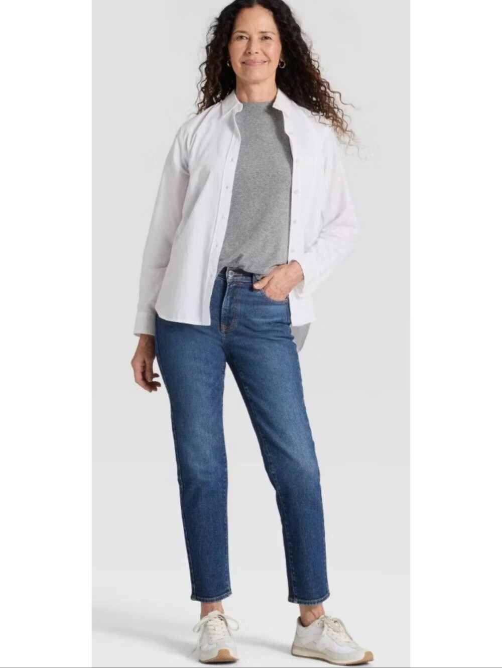 Universal Thread Mid Rise 80's Slim Jeans Medium Wash Size 4S